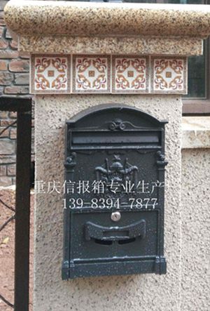 铸铁铸铝别墅信报箱