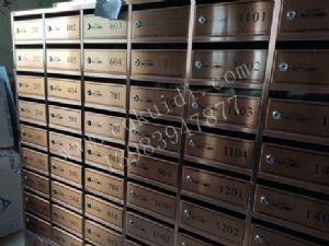 电镀不锈钢信报箱